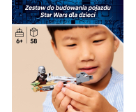 LEGO STAR WARS 75436 Śmigacz Mandalorianina i Grogu - 1473546 - zdjęcie 9